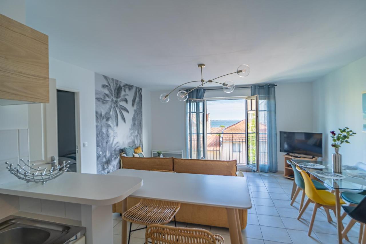 Down Center - Incroyable Vue Mer Proche Plage Arcachon Exterior foto