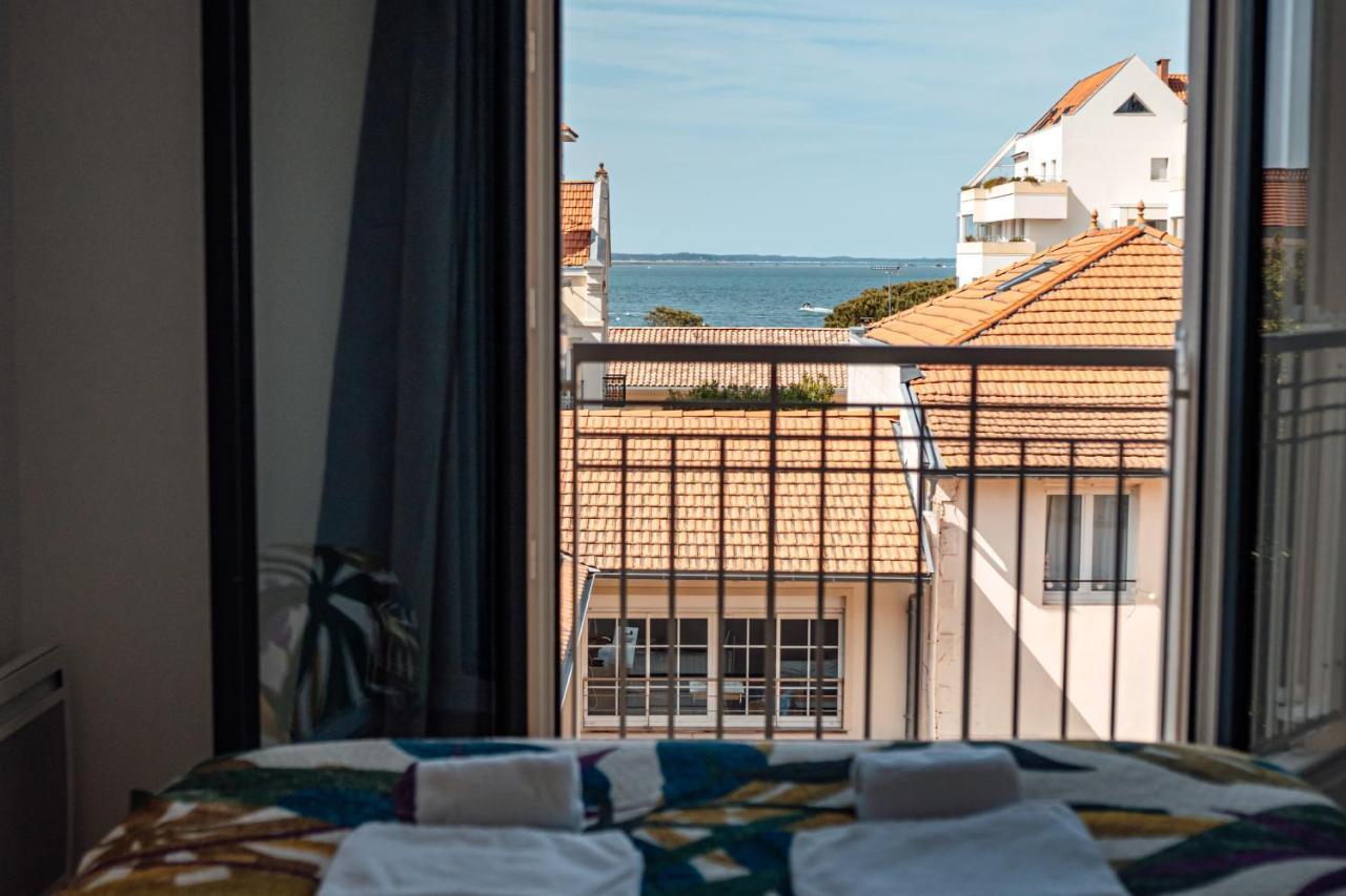 Down Center - Incroyable Vue Mer Proche Plage Arcachon Exterior foto